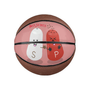 Mini Balón De Baloncesto Personalizado de salinas y batidores de pimienta d