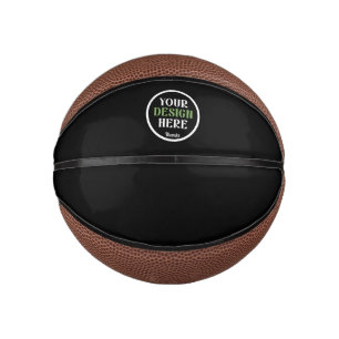 Mini Balón De Baloncesto personalizado, único, elegante y minimalista beso