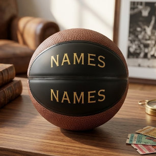 Mini Balón De Baloncesto Personalizados con Apellido o Apodo en Ellos