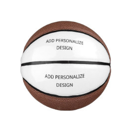 Mini Balón De Baloncesto Personalized Custom Basketball – Your Design Here