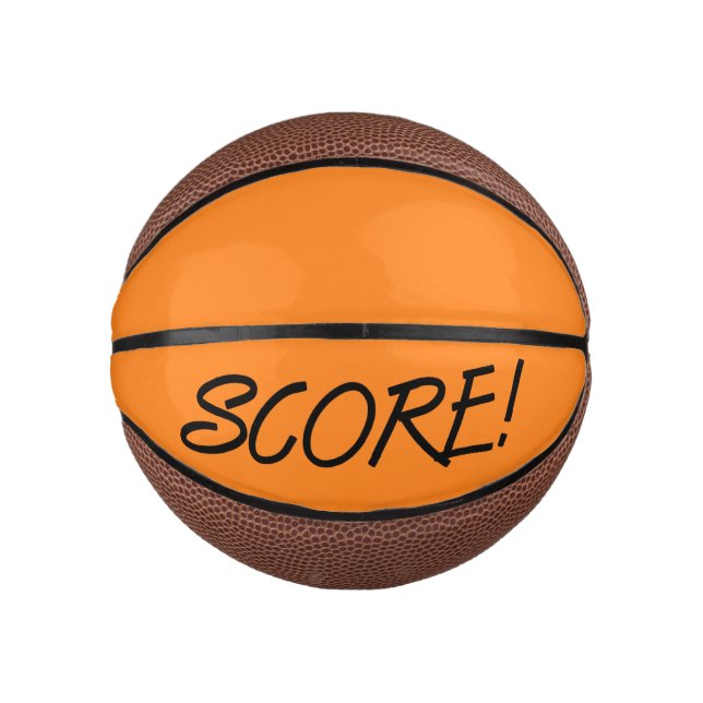 Mini Balón De Baloncesto Puntuación naranja mini baloncesto (Anverso)