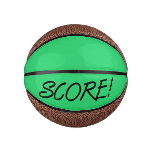 Mini Balón De Baloncesto Puntuación verde mini baloncesto