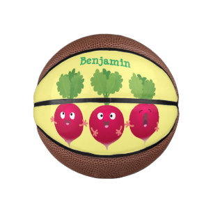 Mini Balón De Baloncesto Radios cortos cantando verduras personalizados del