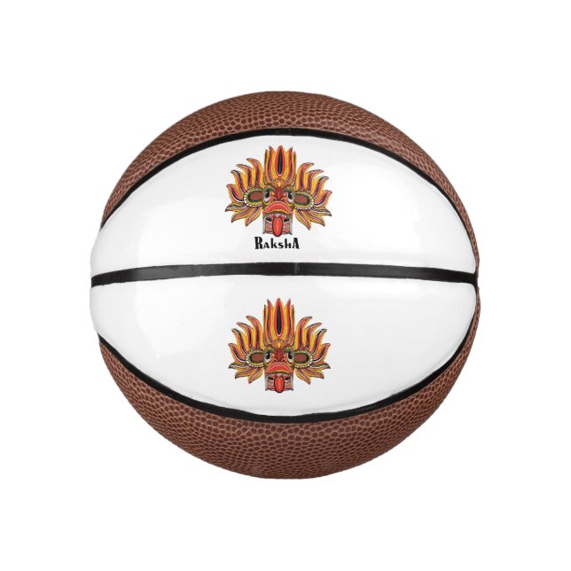 Mini Balón De Baloncesto Raksha Mask (Anverso)