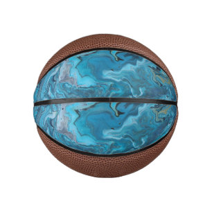 Mini Balón De Baloncesto Rapsodia en turquesa