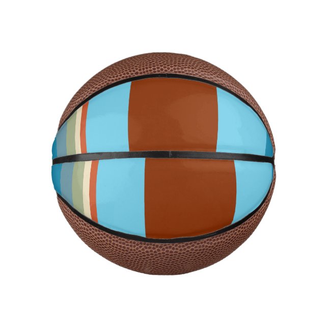 Mini Balón De Baloncesto Rayas suroeste 23 (Anverso)