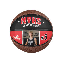 Mini Balón De Baloncesto Regalo personalizado de baloncesto para sénior con