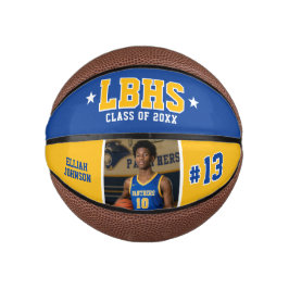 Mini Balón De Baloncesto Regalo personalizado de baloncesto para sénior con