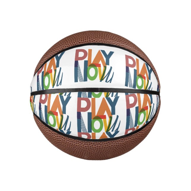 Mini Balón De Baloncesto Reproducir ahora (Anverso)