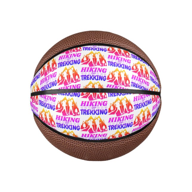 Mini Balón De Baloncesto Senderismo o senderismo (Anverso)