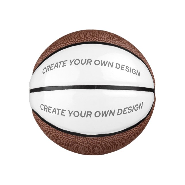 Mini Balón De Baloncesto Simply - Create Your Own  (Anverso)