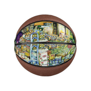 Mini Balón De Baloncesto Socavar la gentrificación artística