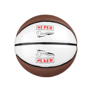 Mini Balón De Baloncesto Súper hija