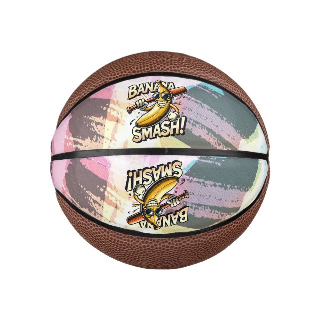 Mini Balón De Baloncesto Superbanana (Anverso)