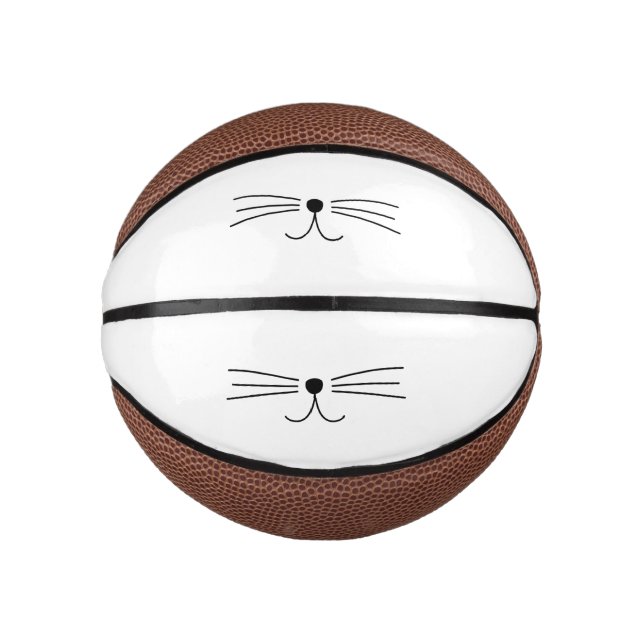 Mini Balón De Baloncesto Susurros de gato (Anverso)