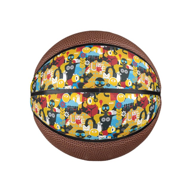 Mini Balón De Baloncesto Tiempo de verano (Anverso)