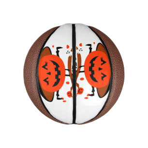 Mini Balón De Baloncesto Treck Trat Pumpkin Sonriente
