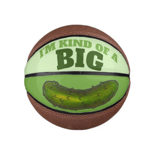 Mini Balón De Baloncesto Una especie de "Big Dill" (Deal) Green Deli Pickle