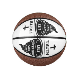 Mini Balón De Baloncesto Verdad sobre mentiras