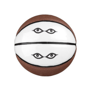 Mini Balón De Baloncesto Zipper Eyes