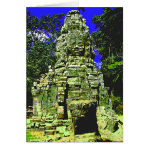 Mini Bayon [Redux] ... Tarjeta Siem Reap, Camboya