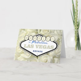 Mini bebé Rosas de respiración casados con tarjeta