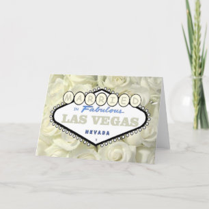 Mini bebé Rosas de respiración casados con tarjeta