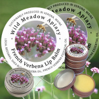 Mini Beeswax Lip Balm Etiqueta Francesa Verbena