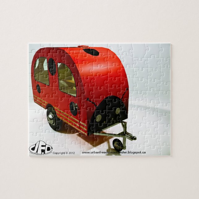 Mini Bicicleta Camper Ladybug estilo Puzzle (Horizontal)