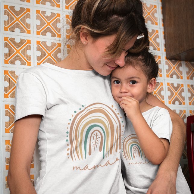 Mini Boho Rainbow y Pastel Design Camiseta bebé (Subido por el creador)