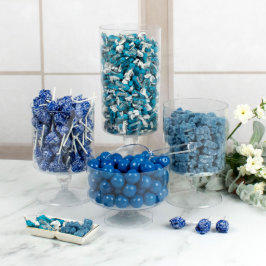 Mini-Buffet De Velas Azules