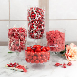 Mini-Buffet De Velas Rojas Variadas