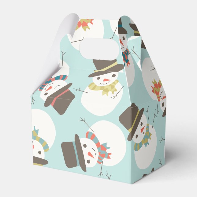 Mini caja de regalo de Fiesta de nieve (Front Side)