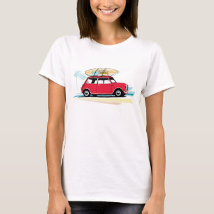 Mini camiseta clásica para mujer