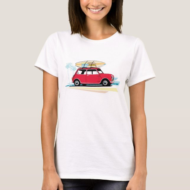 Mini camiseta clásica para mujer (Anverso)