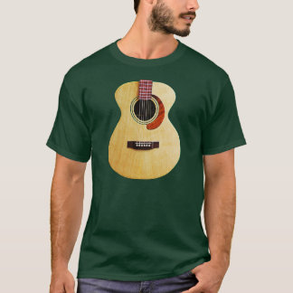 Mini camiseta enorme de la guitarra de