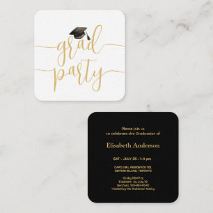 Mini Clase De Invitación De Parte De Graduación De
