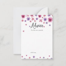 Mini consejo para las tarjetas Baby Shower de los