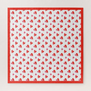 MINI CORAZONES Rompecabezas 20x20