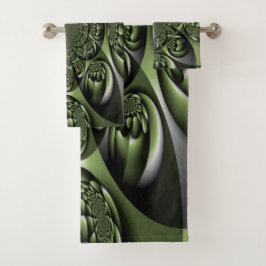 Mini Esferas del bosque verde blanco