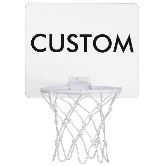 Mini espacio en blanco personalizado personalizado mini tablero de baloncesto