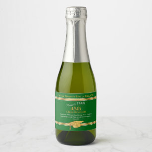 Mini etiquetas de botellas de vino para Reunión de