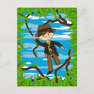 Mini Explorador en la postal de la vena de la jung