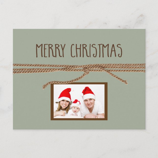 Mini Foto Feliz Navidad (Anverso)