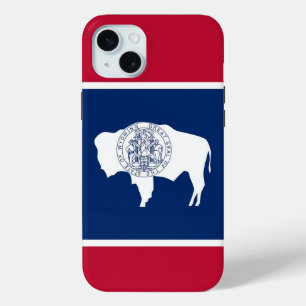Mini Funda Case-Mate para iPhone 15 Plus, bandera de Wy