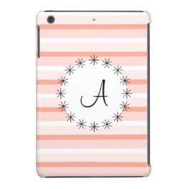 Mini funda de banda coral 'Monograma' iPad