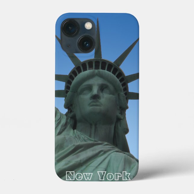 Mini Funda de Nueva York iPhone Estatua del Funda  (Reverso )