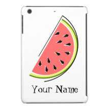 Mini funda del iPad de Watermelon Slice 'Name'