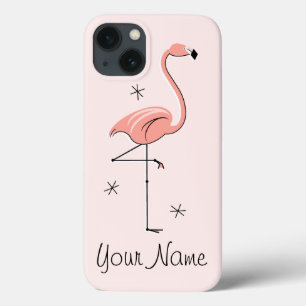 Mini funda del iPad 'Name' rosa de Flamingo