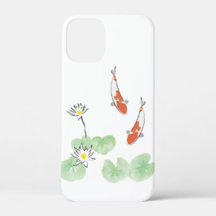Mini Funda para el iPhone 12 de Koi Pond